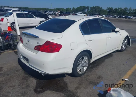 2013 Infiniti G37 from USA, damaged, VIN JN1CV6AR2DM761967